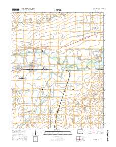 Las Animas 2016 topographic map thumbnail