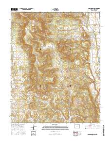Long Mountain 2016 topographic map thumbnail