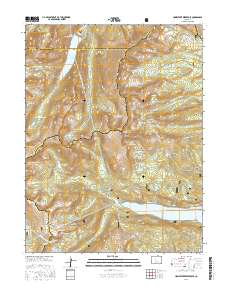 Homestake Reservoir 2016 topographic map thumbnail