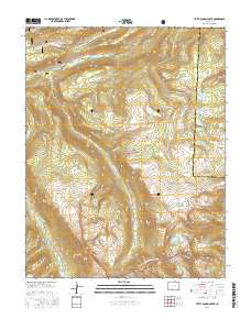 Knife Edge 2016 topographic map thumbnail