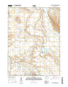 MacFarlane Reservoir 2016 topographic map thumbnail