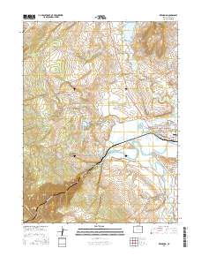 Kremmling 2016 topographic map thumbnail