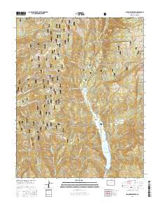 Lemon Reservoir 2016 topographic map thumbnail