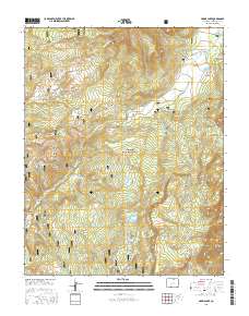 Harris Lake 2016 topographic map thumbnail