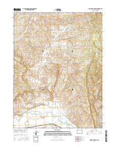 Hooker Mountain 2016 topographic map thumbnail