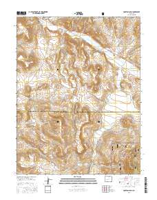 Houston Gulch 2016 topographic map thumbnail