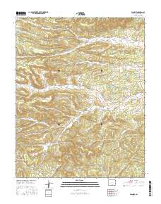 Gulnare 2016 topographic map thumbnail