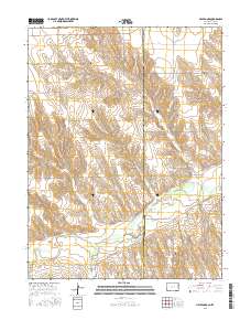 Hale Ponds 2016 topographic map thumbnail