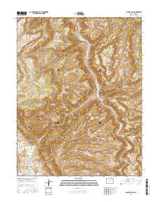Juanita Arch 2016 topographic map thumbnail