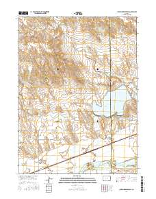 Julesburg Reservoir 2016 topographic map thumbnail