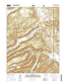 Hermit Lakes 2016 topographic map thumbnail