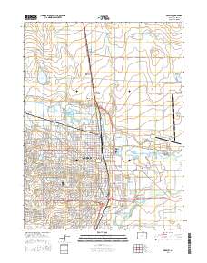 Greeley 2016 topographic map thumbnail