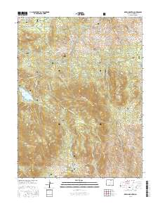 Green Mountain 2016 topographic map thumbnail