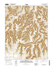 Icehouse Canyon 2016 topographic map thumbnail