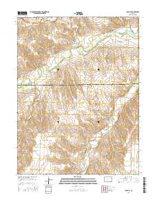 Idalia SE 2016 topographic map thumbnail