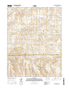 Bellyache Creek 2016 topographic map thumbnail