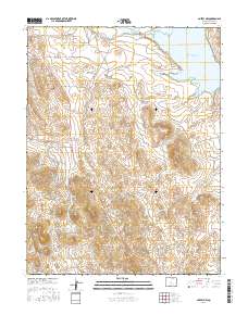 Guffey NW 2016 topographic map thumbnail