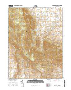 Independence Mountain 2016 topographic map thumbnail