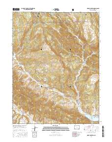 Horse Mountain 2016 topographic map thumbnail