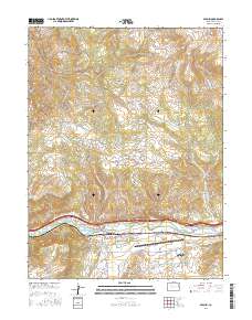 Gypsum 2016 topographic map thumbnail