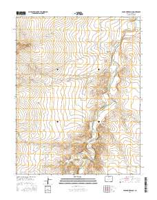 Hackamore Ranch 2016 topographic map thumbnail
