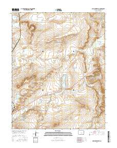 Maria Reservoir 2016 topographic map thumbnail