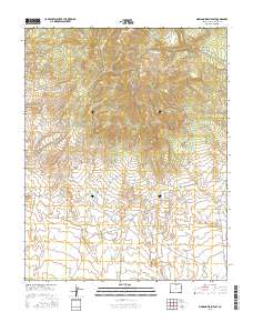 Mariano Wash East 2016 topographic map thumbnail