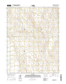 Hanover NE 2016 topographic map thumbnail