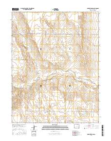 McKenzie Draw 2016 topographic map thumbnail