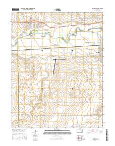 Lamar West 2016 topographic map thumbnail