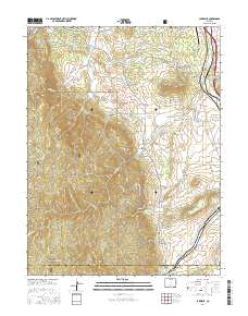 Larkspur 2016 topographic map thumbnail