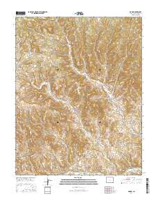 Madrid 2016 topographic map thumbnail
