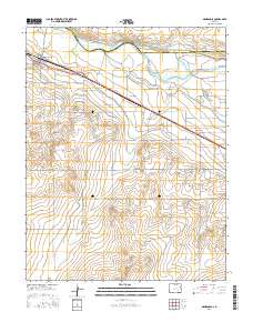 Manzanola 2016 topographic map thumbnail