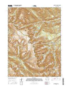 McHenrys Peak 2016 topographic map thumbnail