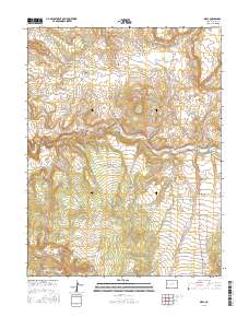 Mesa 2016 topographic map thumbnail