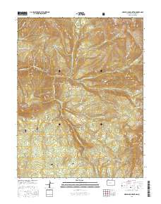 Marcellina Mountain 2016 topographic map thumbnail