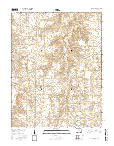 Hand Springs 2016 topographic map thumbnail