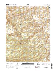 Island Mesa 2016 topographic map thumbnail