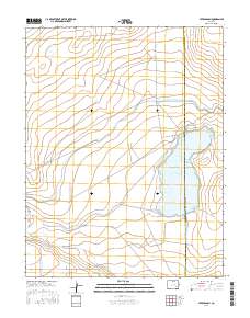 Lewis Ranch 2016 topographic map thumbnail