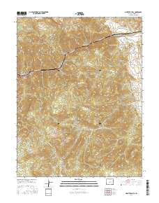 McIntyre Hills 2016 topographic map thumbnail