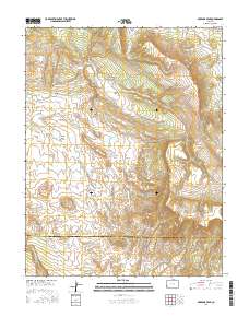 McKenna Peak 2016 topographic map thumbnail