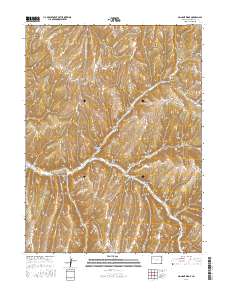 No Name Ridge 2016 topographic map thumbnail