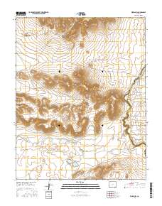 Kiowa Hill 2016 topographic map thumbnail