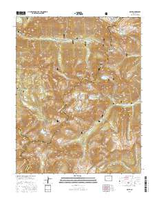 Ophir 2016 topographic map thumbnail