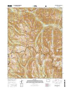 New York Peak 2016 topographic map thumbnail