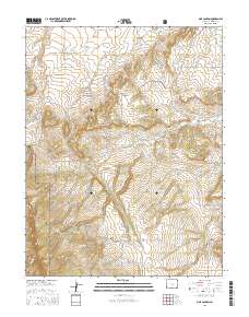 Owl Canyon 2016 topographic map thumbnail