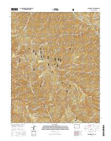 Monument Hill 2016 topographic map thumbnail