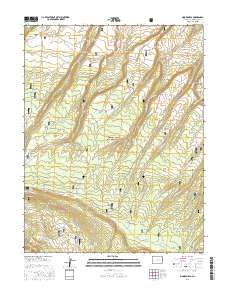 Moore Mesa 2016 topographic map thumbnail