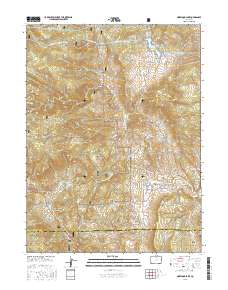 Pinewood Lake 2016 topographic map thumbnail