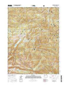 Pingree Park 2016 topographic map thumbnail